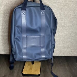 DAMAGED ZIPPER :Monos Stylish Navy Backpack for Men